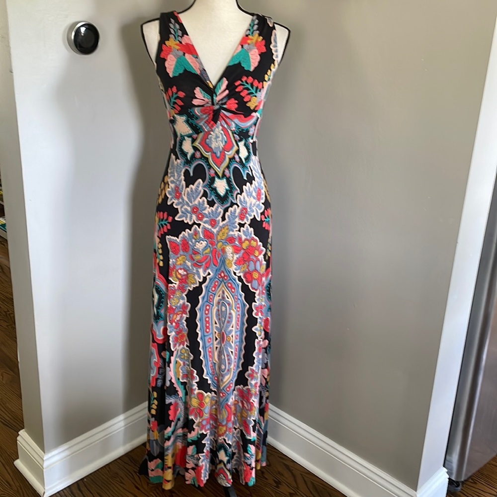 MAEVE Anthropologie multicolor maxi dress Camilla - Picture 4 of 16